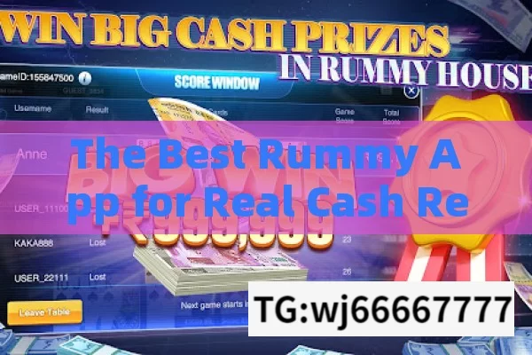 The Best Rummy App for Real Cash Rewards,Earn Real Cash with the Best Rummy App